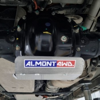 Protección diferencial trasero 8mm Ford Ranger PX4 Hybrid 2025->